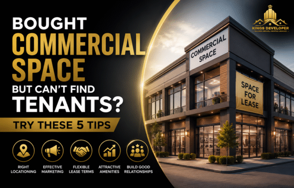 Bought Commercial Space But Can’t Find Tenants? Try These 5 Tips