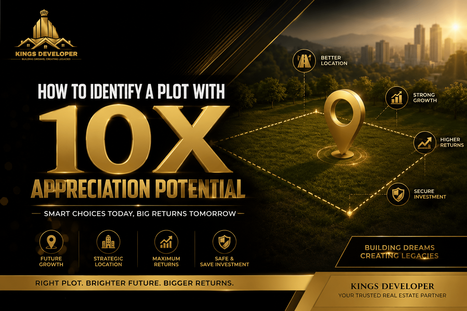 Plot with 10X Appreciation Potential