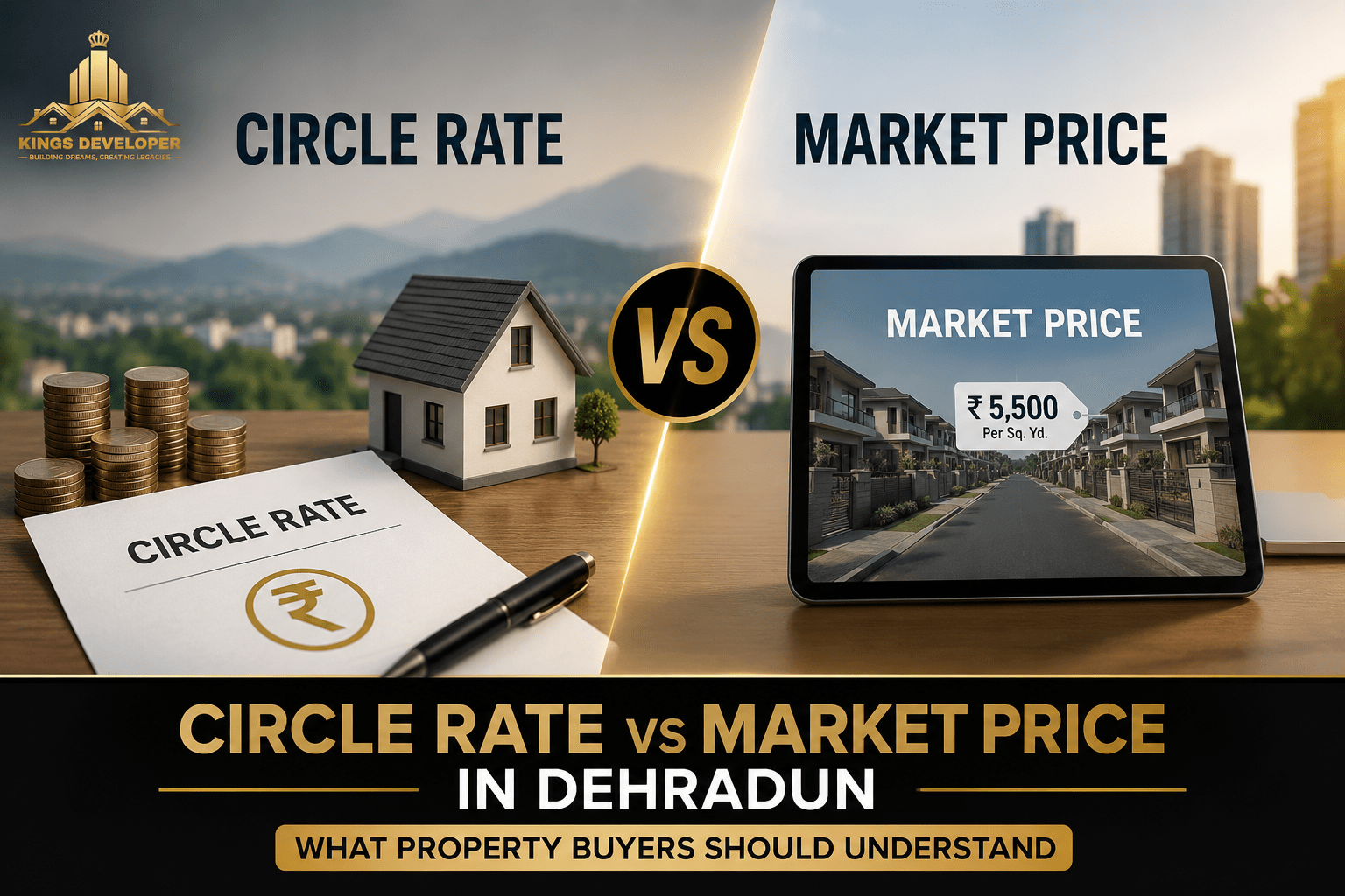 Circle Rate vs Market Price