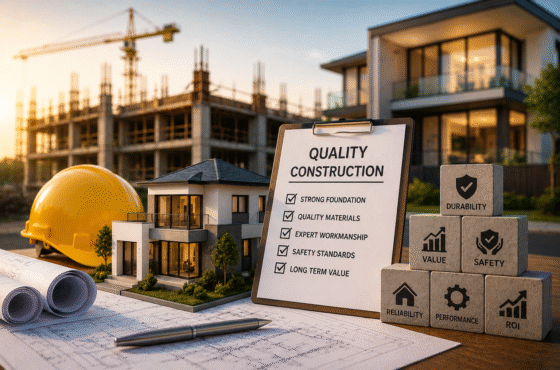 Why Construction Quality Should Be a Top Priority When Investing in Real Estate